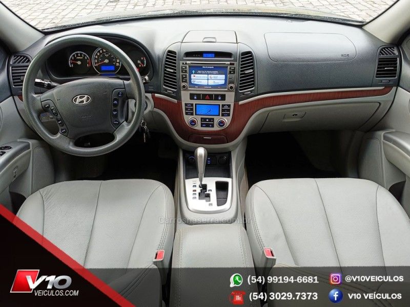 HYUNDAI SANTA FÉ 2.7 MPFI GLS V6 24V 200CV 2008/2009 V10 VEÍCULOS CAXIAS DO SUL / Carros no Vale