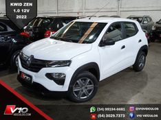 RENAULT KWID 1.0 12V SCE ZEN 2021/2022 V10 VEÍCULOS CAXIAS DO SUL / Carros no Vale