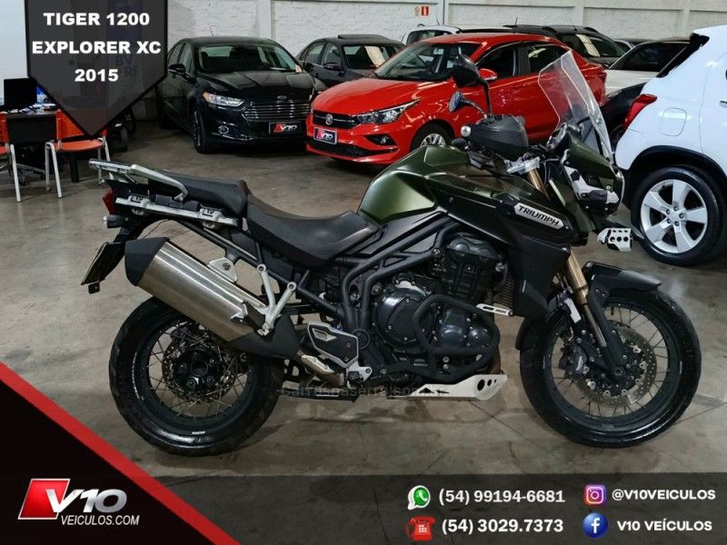 TRIUMPH TIGER 1200 XCX 2014/2015 V10 VEÍCULOS CAXIAS DO SUL / Carros no Vale