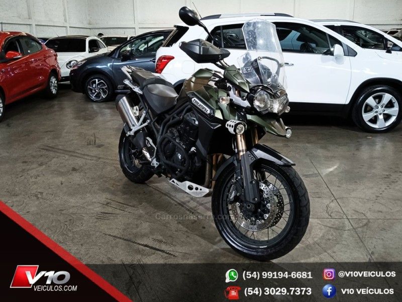 TRIUMPH TIGER 1200 XCX 2014/2015 V10 VEÍCULOS CAXIAS DO SUL / Carros no Vale