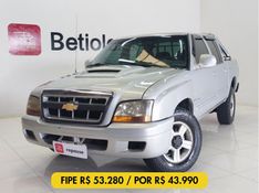 Chevrolet S10 2.8 4X4 CD 12V TURBO INTERCOOLER DIESEL 4P MANUAL 2001/2001 BETIOLO NOVOS E SEMINOVOS LAJEADO / Carros no Vale