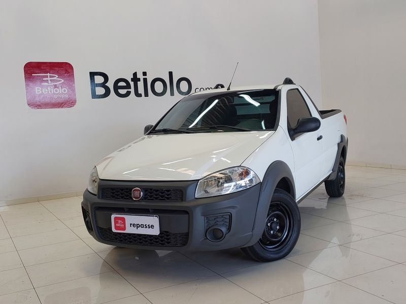 Fiat STRADA 1.4 MPI HARD WORKING CS 8V FLEX 2P MANUAL 2019/2020 BETIOLO NOVOS E SEMINOVOS LAJEADO / Carros no Vale