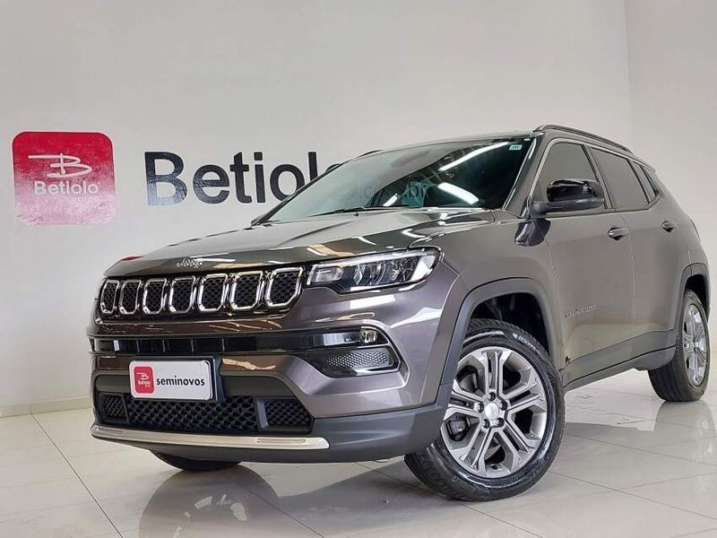 JEEP COMPASS 1.3 T270 TURBO FLEX LONGITUDE AT6 2023/2023 BETIOLO NOVOS E SEMINOVOS LAJEADO / Carros no Vale