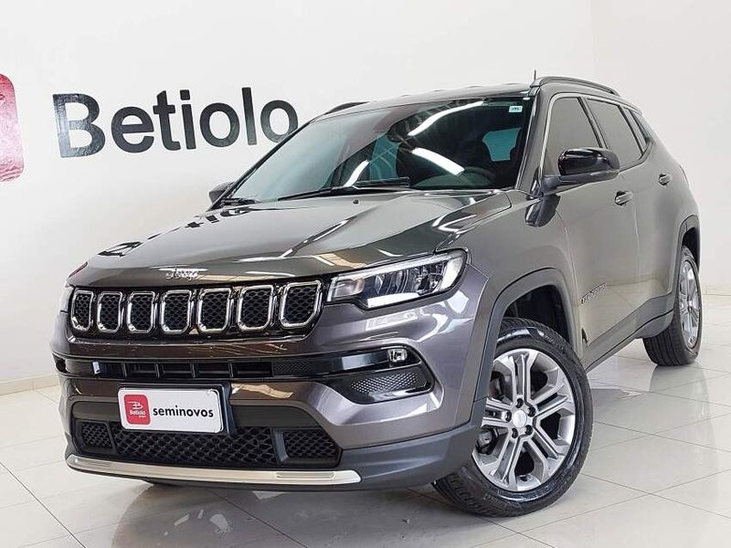 JEEP COMPASS 1.3 T270 TURBO FLEX LONGITUDE AT6 2023/2023 BETIOLO NOVOS E SEMINOVOS LAJEADO / Carros no Vale