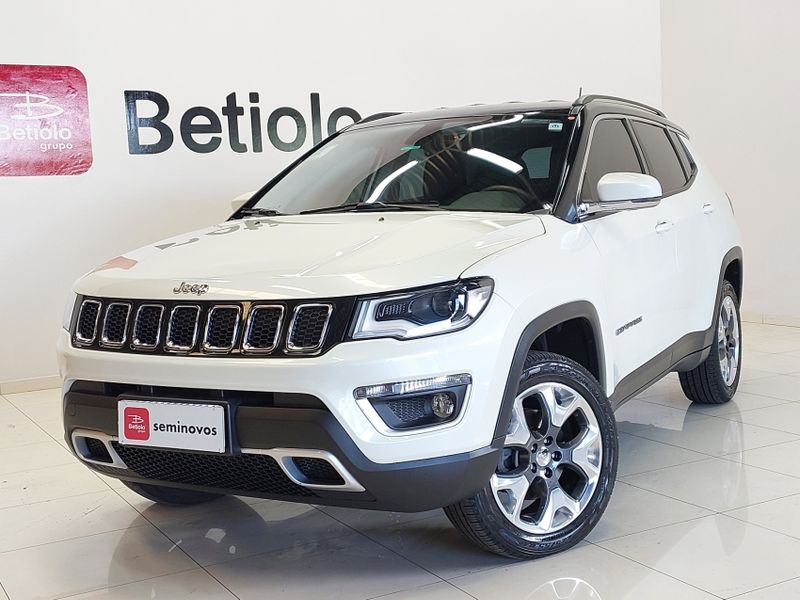 JEEP COMPASS 2.0 16V DIESEL LIMITED 4X4 AUTOMÁTICO 2018/2018 BETIOLO NOVOS E SEMINOVOS LAJEADO / Carros no Vale