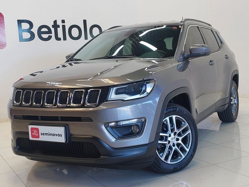 JEEP COMPASS 2.0 16V FLEX SPORT AUTOMÁTICO 2019/2020 BETIOLO NOVOS E SEMINOVOS LAJEADO / Carros no Vale