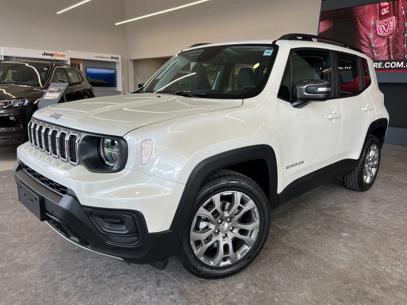 JEEP RENEGADE 1.3 T270 TURBO FLEX LONGITUDE AT6 2024/2025 BETIOLO NOVOS E SEMINOVOS LAJEADO / Carros no Vale