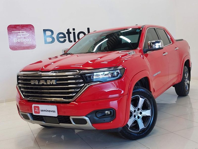 Ram RAMPAGE 2.0 TURBO DIESEL LARAMIE 4X4 AUTOMÁTICO 2023/2024 BETIOLO NOVOS E SEMINOVOS LAJEADO / Carros no Vale