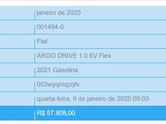 Fiat ARGO 1.0 FIREFLY FLEX DRIVE MANUAL 2021/2021 BETIOLO NOVOS E SEMINOVOS LAJEADO / Carros no Vale