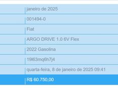 Fiat ARGO 1.0 FIREFLY FLEX DRIVE MANUAL 2021/2022 BETIOLO NOVOS E SEMINOVOS LAJEADO / Carros no Vale