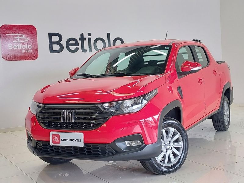 Fiat STRADA 1.3 FIREFLY FLEX FREEDOM CD MANUAL 2021/2022 BETIOLO NOVOS E SEMINOVOS LAJEADO / Carros no Vale