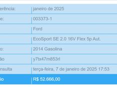 Ford ECOSPORT 2.0 SE 16V FLEX 4P POWERSHIFT 2013/2014 BETIOLO NOVOS E SEMINOVOS LAJEADO / Carros no Vale