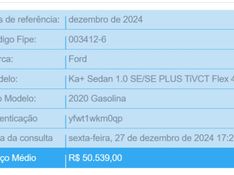 Ford KA 1.0 TI-VCT FLEX SE PLUS MANUAL 2019/2020 BETIOLO NOVOS E SEMINOVOS LAJEADO / Carros no Vale