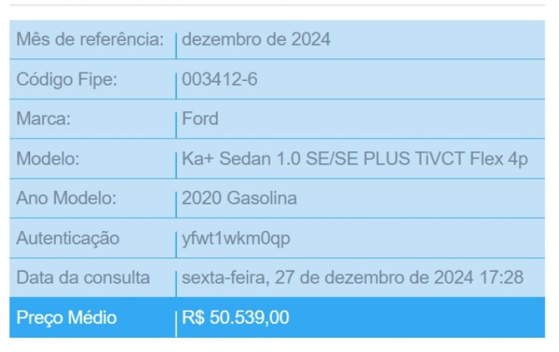 Ford KA 1.0 TI-VCT FLEX SE PLUS MANUAL 2019/2020 BETIOLO NOVOS E SEMINOVOS LAJEADO / Carros no Vale