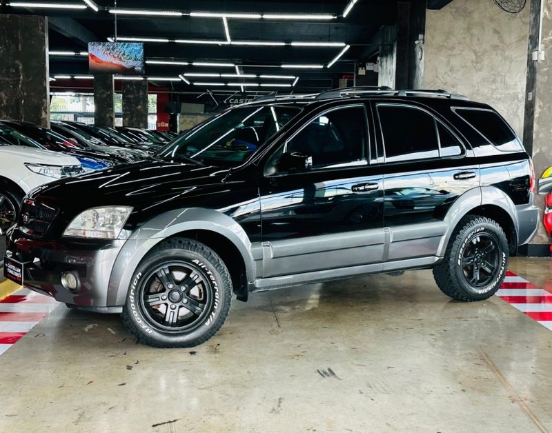 KIA SORENTO 2.5 EX 4X4 16V TURBO INTERCOOLER DIESEL 4P AUTOMÁTICO 2006/2006 CASTELLAN E TOMAZONI MOTORS CAXIAS DO SUL / Carros no Vale