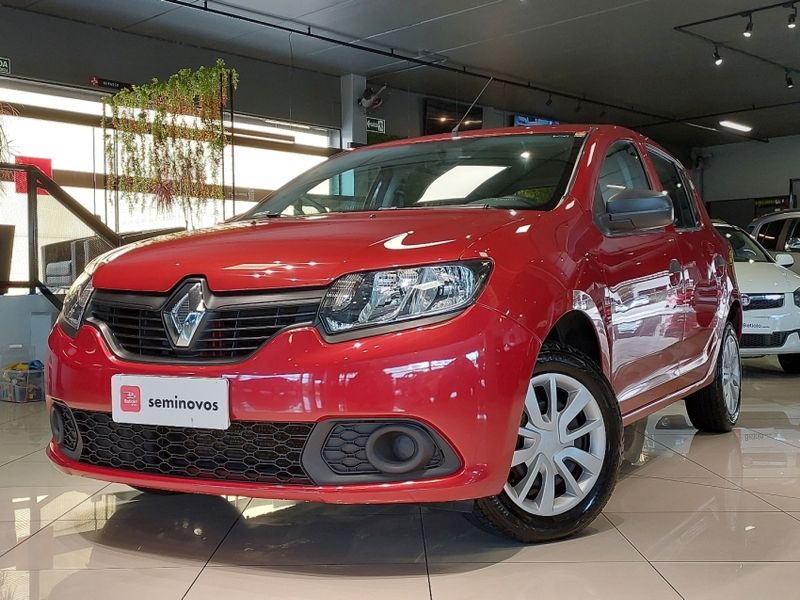 Renault SANDERO 1.0 12V SCE FLEX AUTHENTIQUE MANUAL 2018/2019 BETIOLO NOVOS E SEMINOVOS LAJEADO / Carros no Vale