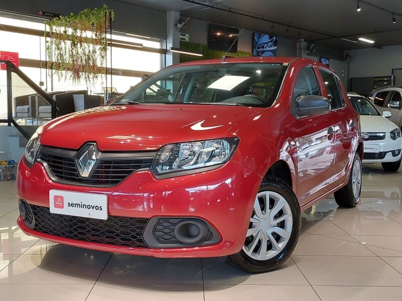 Renault SANDERO 1.0 12V SCE FLEX AUTHENTIQUE MANUAL 2018/2019 BETIOLO NOVOS E SEMINOVOS LAJEADO / Carros no Vale