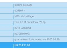 Volkswagen FOX 1.0 MI 8V FLEX 2P MANUAL 2010/2011 BETIOLO NOVOS E SEMINOVOS LAJEADO / Carros no Vale