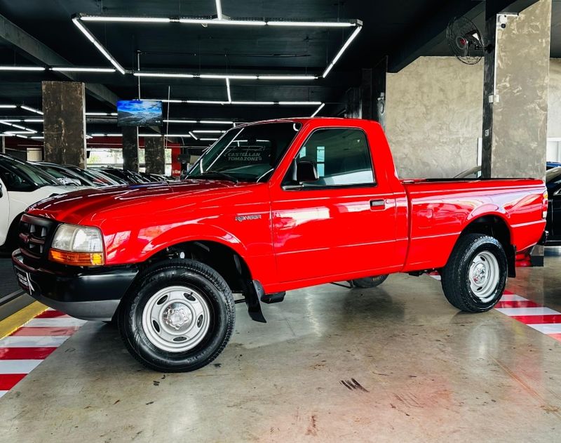 Ford RANGER 2.5 XL 4X2 CS 8V GASOLINA 2P MANUAL 1998/1999 CASTELLAN E TOMAZONI MOTORS CAXIAS DO SUL / Carros no Vale