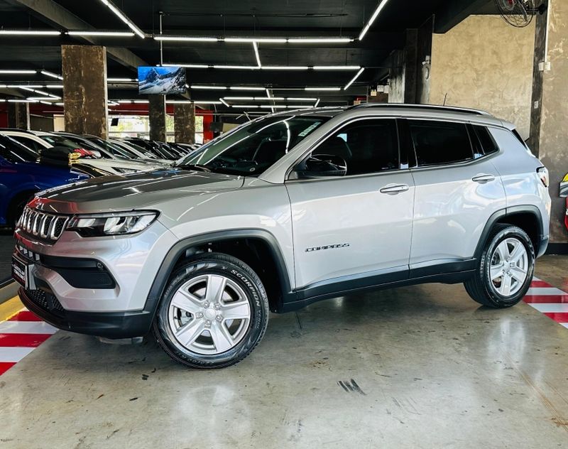 JEEP COMPASS 1.3 T270 TURBO FLEX SPORT AT6 2021/2022 CASTELLAN E TOMAZONI MOTORS CAXIAS DO SUL / Carros no Vale