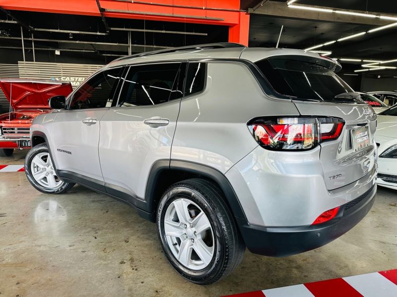 JEEP COMPASS 1.3 T270 TURBO FLEX SPORT AT6 2021/2022 CASTELLAN E TOMAZONI MOTORS CAXIAS DO SUL / Carros no Vale