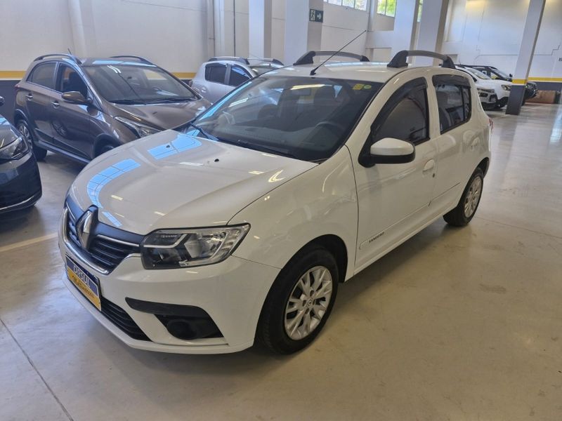 Renault SANDERO 1.0 12V SCE FLEX ZEN MANUAL 2021/2022 DRSUL SEMINOVOS CAXIAS DO SUL – LAJEADO – SANTA CRUZ DO SUL / Carros no Vale