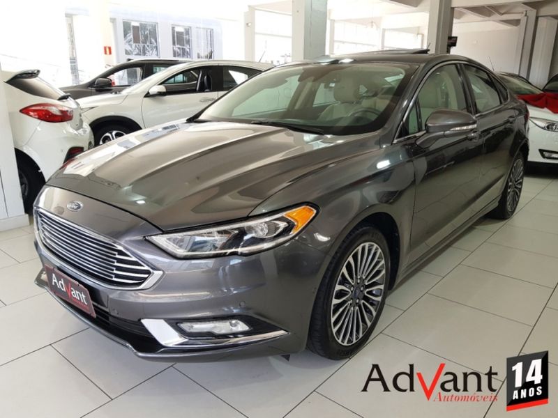 Ford FUSION 2.0 TITANIUM AWD 16V GASOLINA 4P AUTOMÁTICO 2017/2018 ADVANT AUTOMÓVEIS CAXIAS DO SUL / Carros no Vale