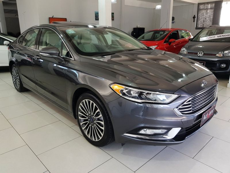 Ford FUSION 2.0 TITANIUM AWD 16V GASOLINA 4P AUTOMÁTICO 2017/2018 ADVANT AUTOMÓVEIS CAXIAS DO SUL / Carros no Vale