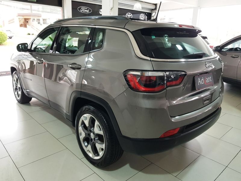 JEEP COMPASS 2.0 16V FLEX LONGITUDE AUTOMÁTICO 2019/2019 ADVANT AUTOMÓVEIS CAXIAS DO SUL / Carros no Vale