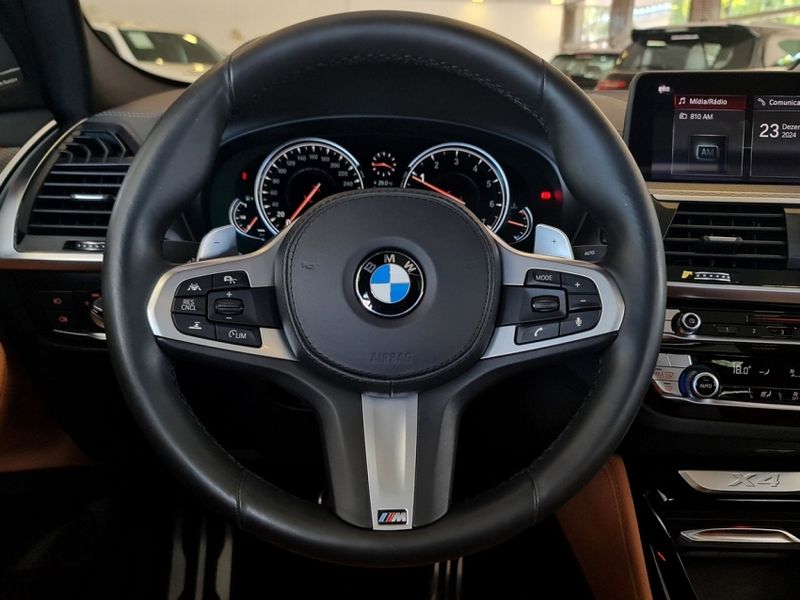 BMW X4 2.0 16V GASOLINA XDRIVE30I M SPORT STEPTRONIC 2019/2020 CARRO DEZ NOVO HAMBURGO / Carros no Vale