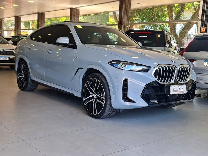 BMW X6 3.0 TWINPOWER GASOLINA XDRIVE40I M SPORT AUTOMÁTICO 2024/2024 CARRO DEZ NOVO HAMBURGO / Carros no Vale