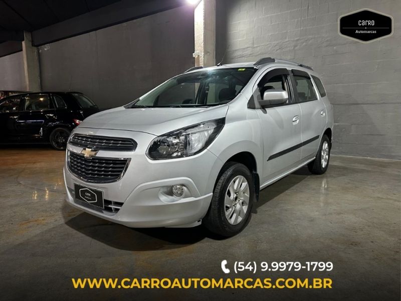 Chevrolet SPIN 1.8 LTZ 8V FLEX 4P AUTOMÁTICO 2015/2016 CARRO AUTOMARCAS CAXIAS DO SUL / Carros no Vale