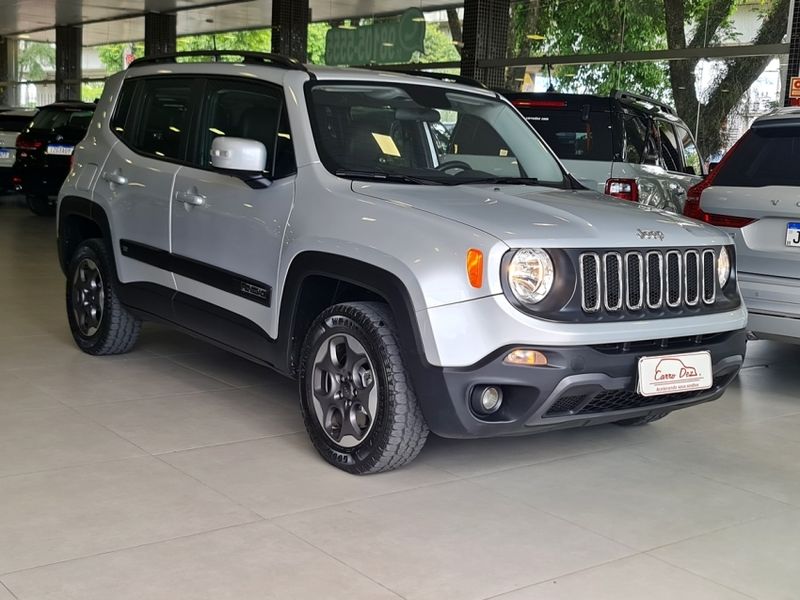 JEEP RENEGADE 2.0 16V TURBO DIESEL SPORT 4P 4X4 AUTOMÁTICO 2015/2016 CARRO DEZ NOVO HAMBURGO / Carros no Vale