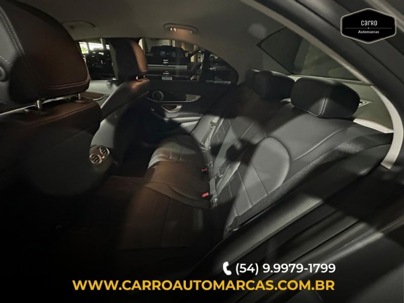 Mercedes-Benz C 180 1.6 CGI 16V TURBO FLEX 4P AUTOMÁTICO 2017/2017 CARRO AUTOMARCAS CAXIAS DO SUL / Carros no Vale