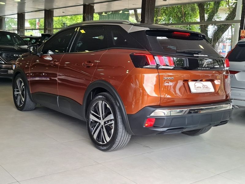 Peugeot 3008 1.6 ALLURE THP 16V GASOLINA 4P AUTOMÁTICO 2019/2020 CARRO DEZ NOVO HAMBURGO / Carros no Vale