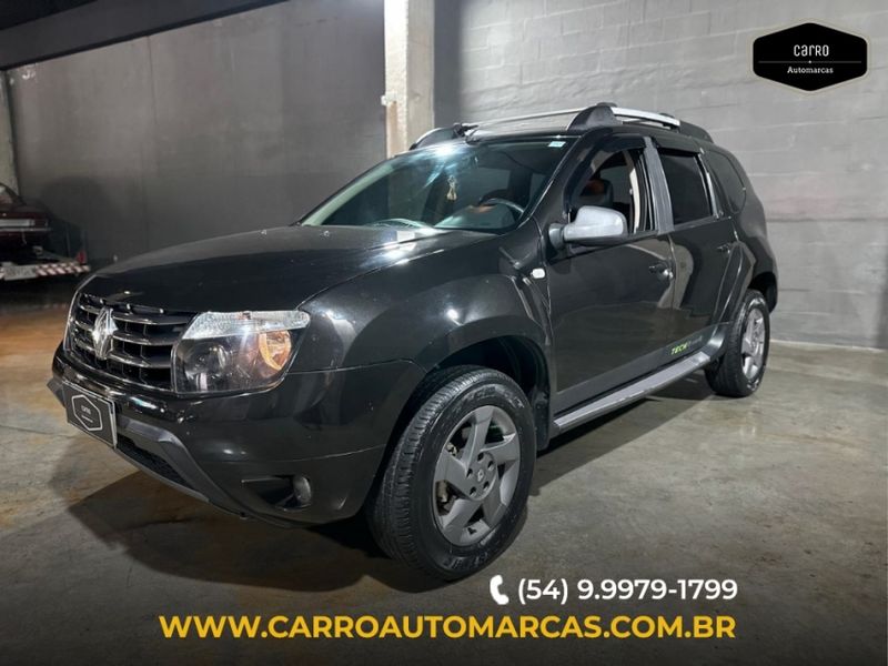 Renault DUSTER 2.0 DYNAMIQUE 4X4 16V FLEX 4P MANUAL 2013/2014 CARRO AUTOMARCAS CAXIAS DO SUL / Carros no Vale