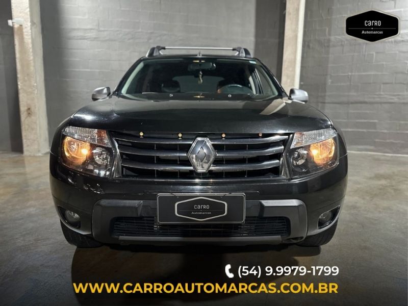 Renault DUSTER 2.0 DYNAMIQUE 4X4 16V FLEX 4P MANUAL 2013/2014 CARRO AUTOMARCAS CAXIAS DO SUL / Carros no Vale