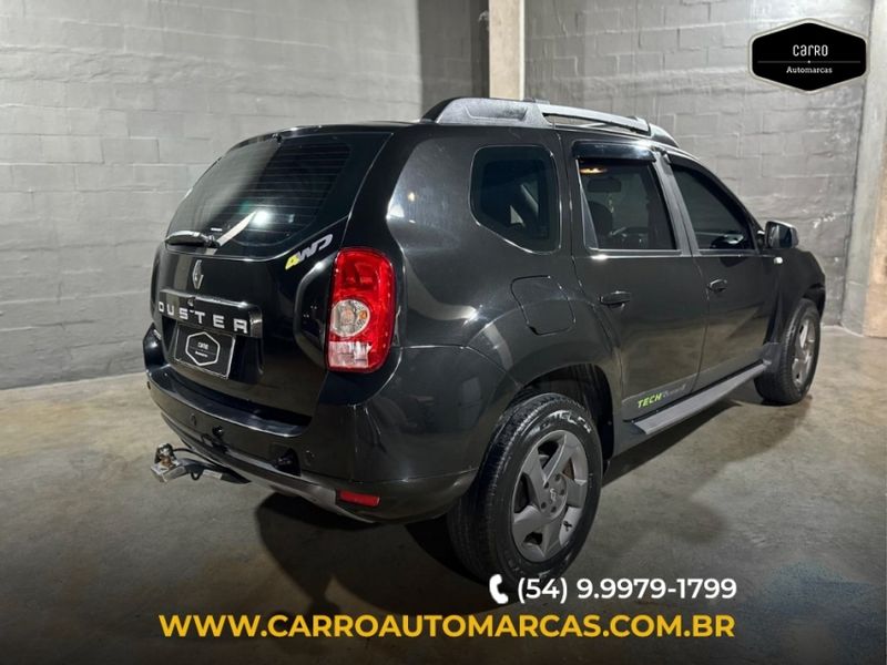 Renault DUSTER 2.0 DYNAMIQUE 4X4 16V FLEX 4P MANUAL 2013/2014 CARRO AUTOMARCAS CAXIAS DO SUL / Carros no Vale