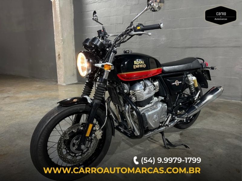 Royal Enfield Interceptor 650 SUNSET STRIP BLACK 2022/2022 CARRO AUTOMARCAS CAXIAS DO SUL / Carros no Vale