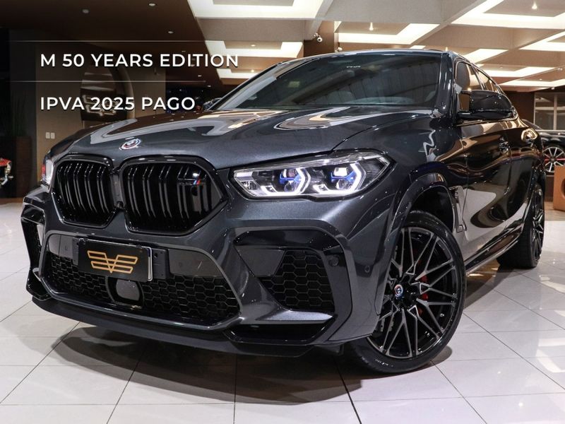 BMW X6 4.4 V8 BITURBO GASOLINA M COMPETITION AUTOMÁTICO 2022/2023 VIA BELLA VEÍCULOS ESPECIAIS CAXIAS DO SUL / Carros no Vale