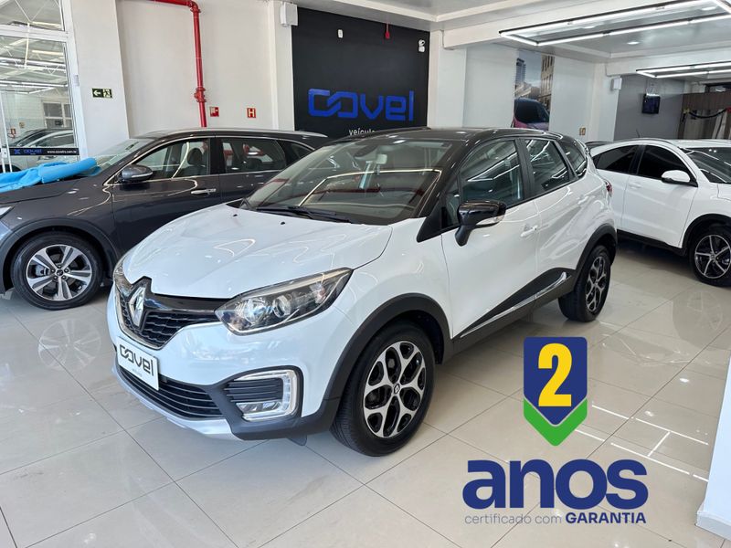 Renault Captur 1.6 16v Sce Intense X-tronic 2018/2018 COVEL VEICULOS ENCANTADO / Carros no Vale