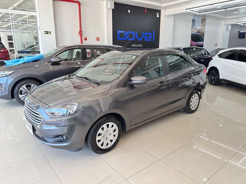 Ford Ka Sedan 1.0 Se 2020/2021 COVEL VEICULOS ENCANTADO / Carros no Vale