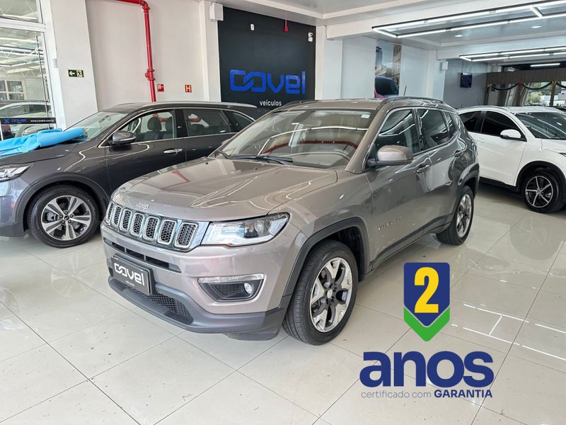 Jeep Compass Longitude 2.0 4×2 16v 2018/2019 COVEL VEICULOS ENCANTADO / Carros no Vale