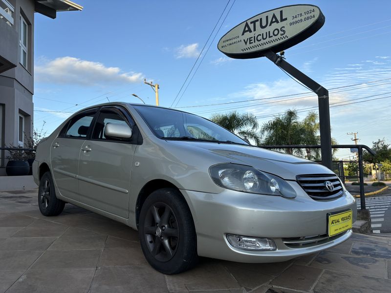 Toyota Corolla XEi 1.8/ 16V Mec. 2003/2003 ATUAL VEÍCULOS VISTA ALEGRE DO PRATA / Carros no Vale