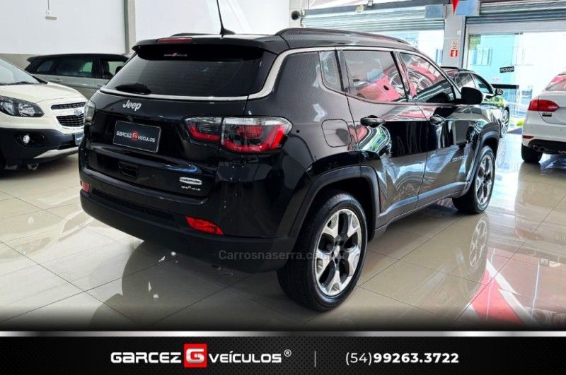 JEEP COMPASS 2.0 16V LONGITUDE 2018/2019 GARCEZ VEÍCULOS BENTO GONÇALVES / Carros no Vale