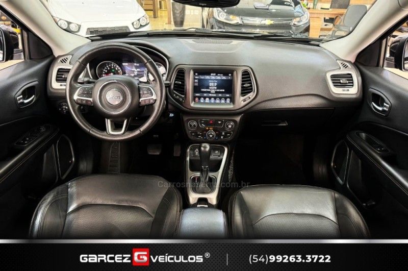 JEEP COMPASS 2.0 16V LONGITUDE 2018/2019 GARCEZ VEÍCULOS BENTO GONÇALVES / Carros no Vale