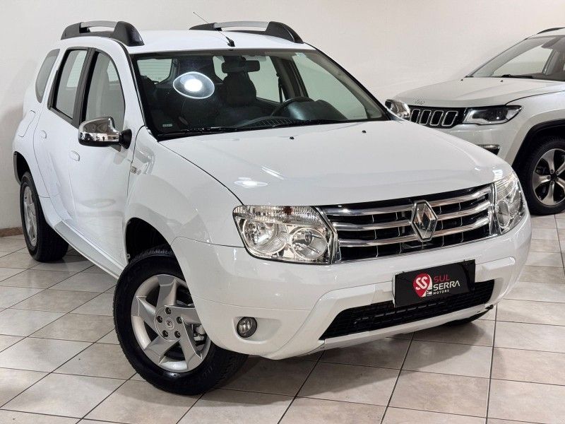 RENAULT DUSTER 1.6 DYNAMIQUE 4X2 16V 2013/2014 SUL SERRA MOTORS CAXIAS DO SUL / Carros no Vale