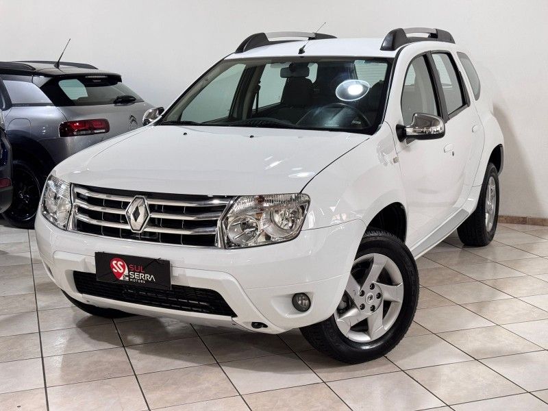 RENAULT DUSTER 1.6 DYNAMIQUE 4X2 16V 2013/2014 SUL SERRA MOTORS CAXIAS DO SUL / Carros no Vale