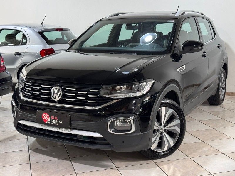 VOLKSWAGEN T-CROSS 1.4 HIGHLINE TSI 16V 2019/2020 SUL SERRA MOTORS CAXIAS DO SUL / Carros no Vale