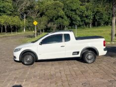 VOLKSWAGEN SAVEIRO TREND CE 1.6 MI 8V TOTAL FLEX 2010/2011 BOSCO AUTOMÓVEIS GUAPORÉ / Carros no Vale